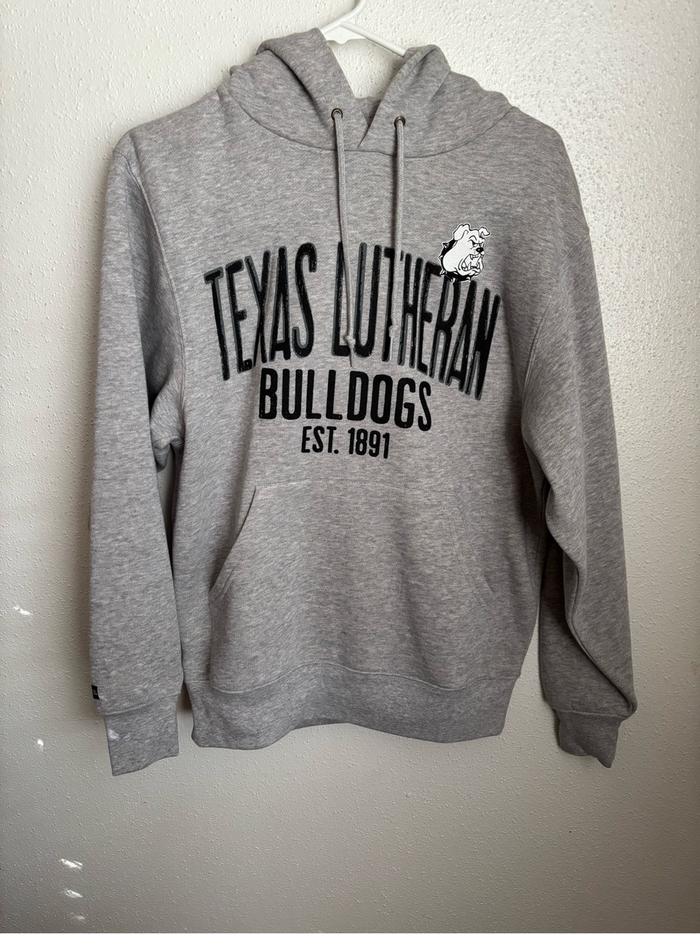 Jansport Gray Texas Lutheran Bulldogs Pullover Hoodie